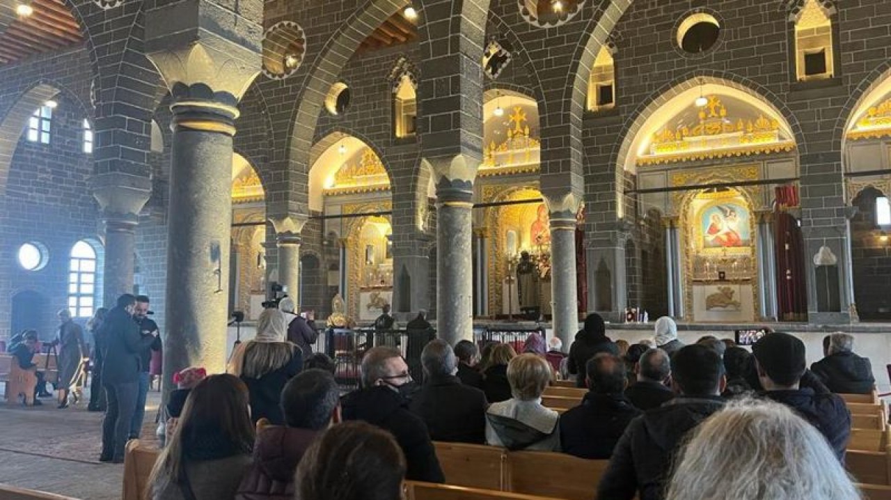 8 տարվա դադարից հետո Դիարբեքիրի Սուրբ Կիրակոս եկեղեցում սուրբծննդյան պատարագ է մատուցվել