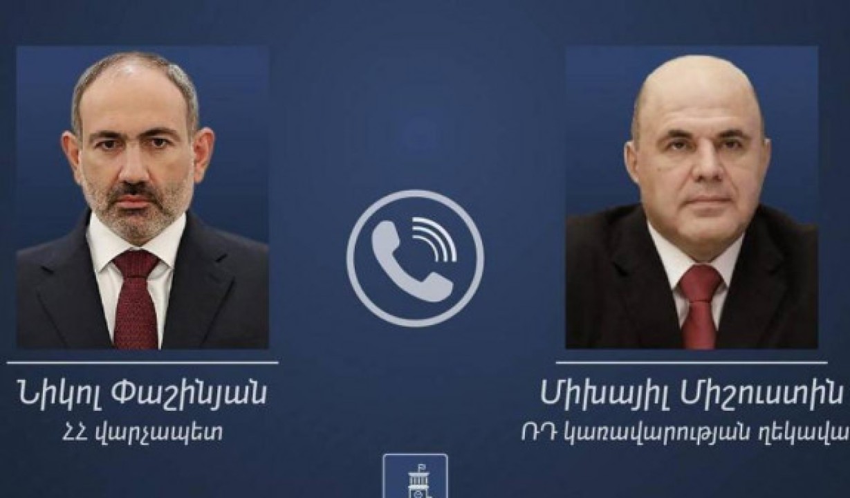 Փաշինյանն ու Միշուստինը քննարկել են հայ-ռուսական տնտեսական համագործակցության օրակարգային հարցերն