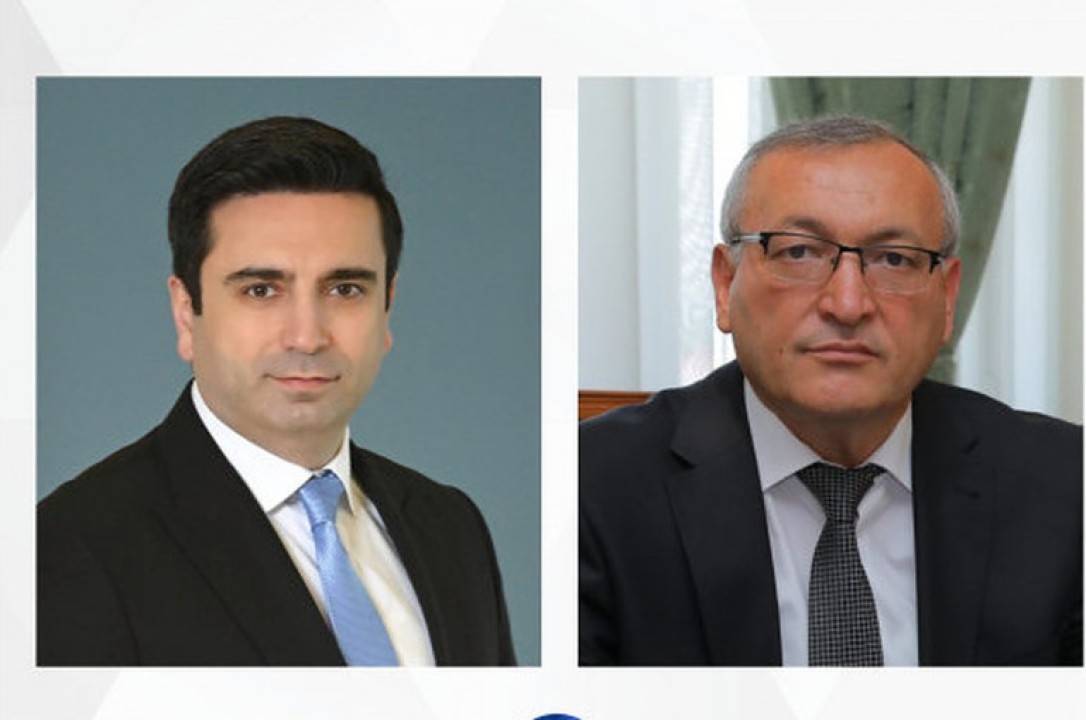 Հայաստանի և Արցախի ԱԺ նախագահները քննարկել են Արցախում տիրող իրավիճակը
