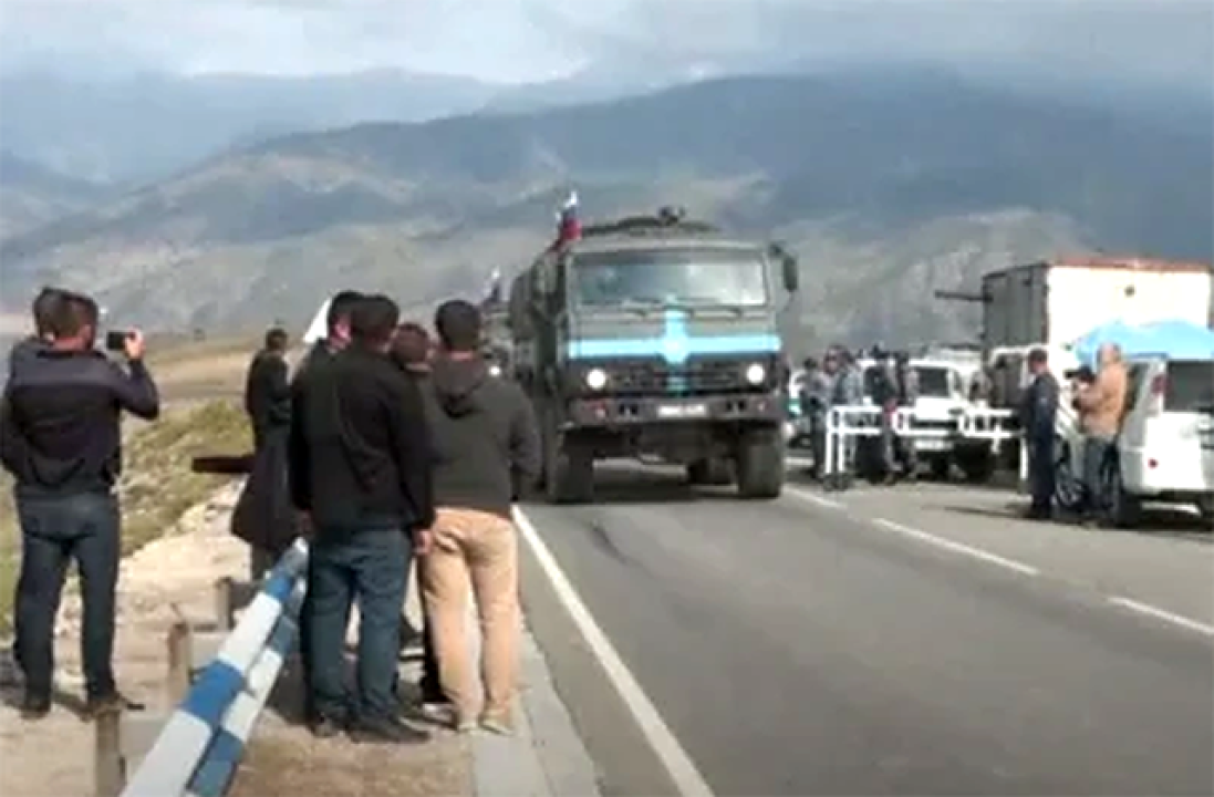 Ռուս խաղաղապահների շուրջ 15 բեռնատար Հայաստանից Արցախ է անցել