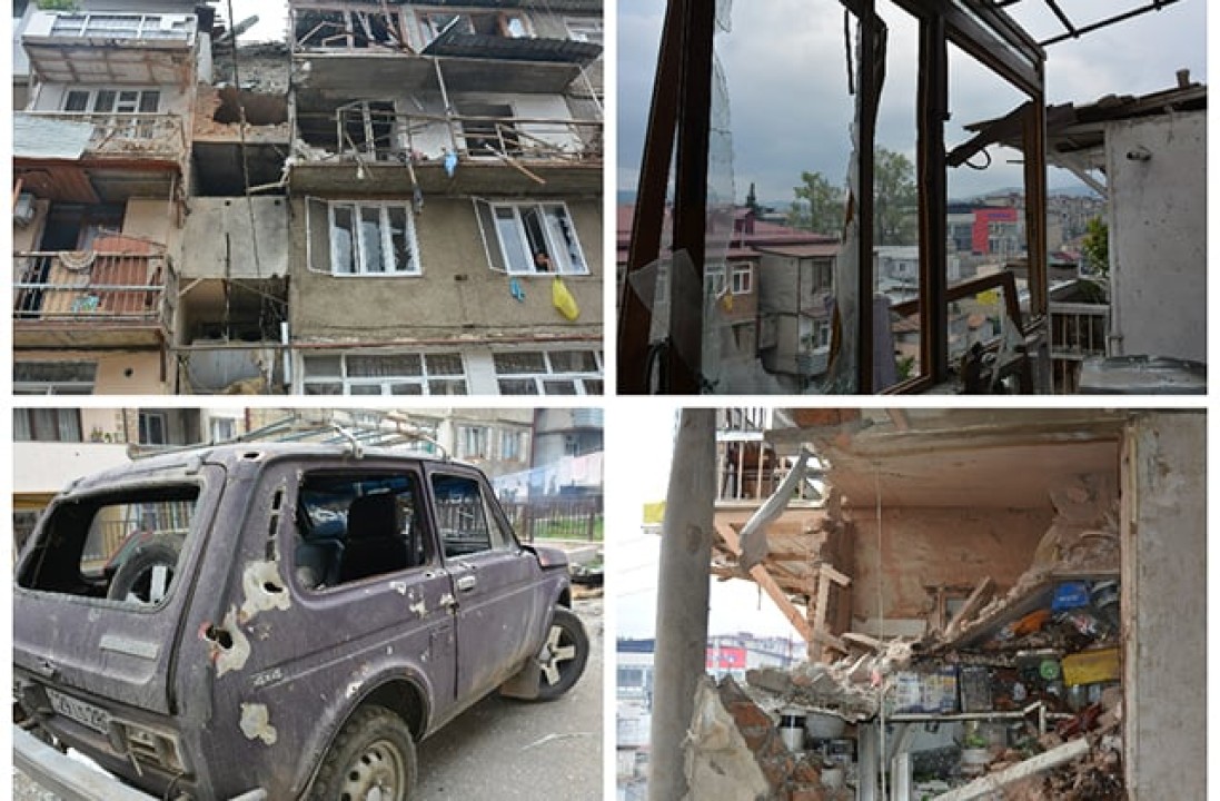 Ռազմական գործողությունների ընթացքում Ադրբեջանական ԶՈւ-ն հարվածներ է հասցրել բնակելի շինություններին, մանկապարտեզներին, դպրոցներին․ ԱՀ ՆԳՆ ԱԻՊԾ