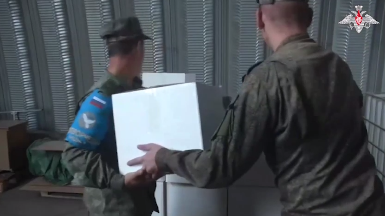 ՌԴ խաղաղապահները 50 տոննա մարդասիրական բեռ են տեղափոխել Ստեփանակերտ