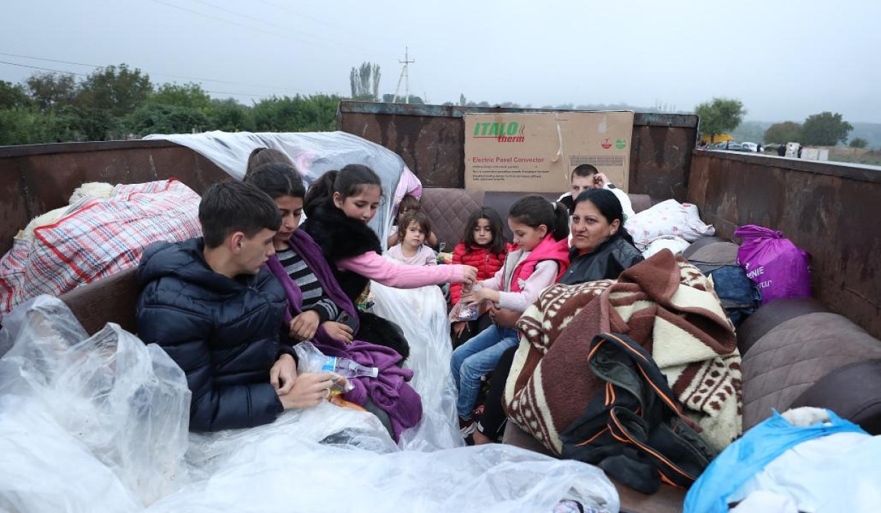 ժամը 12:00 դրությամբ ԼՂ-ից Հայաստան մուտք է գործել բռնի տեղահանված 68 386 անձ