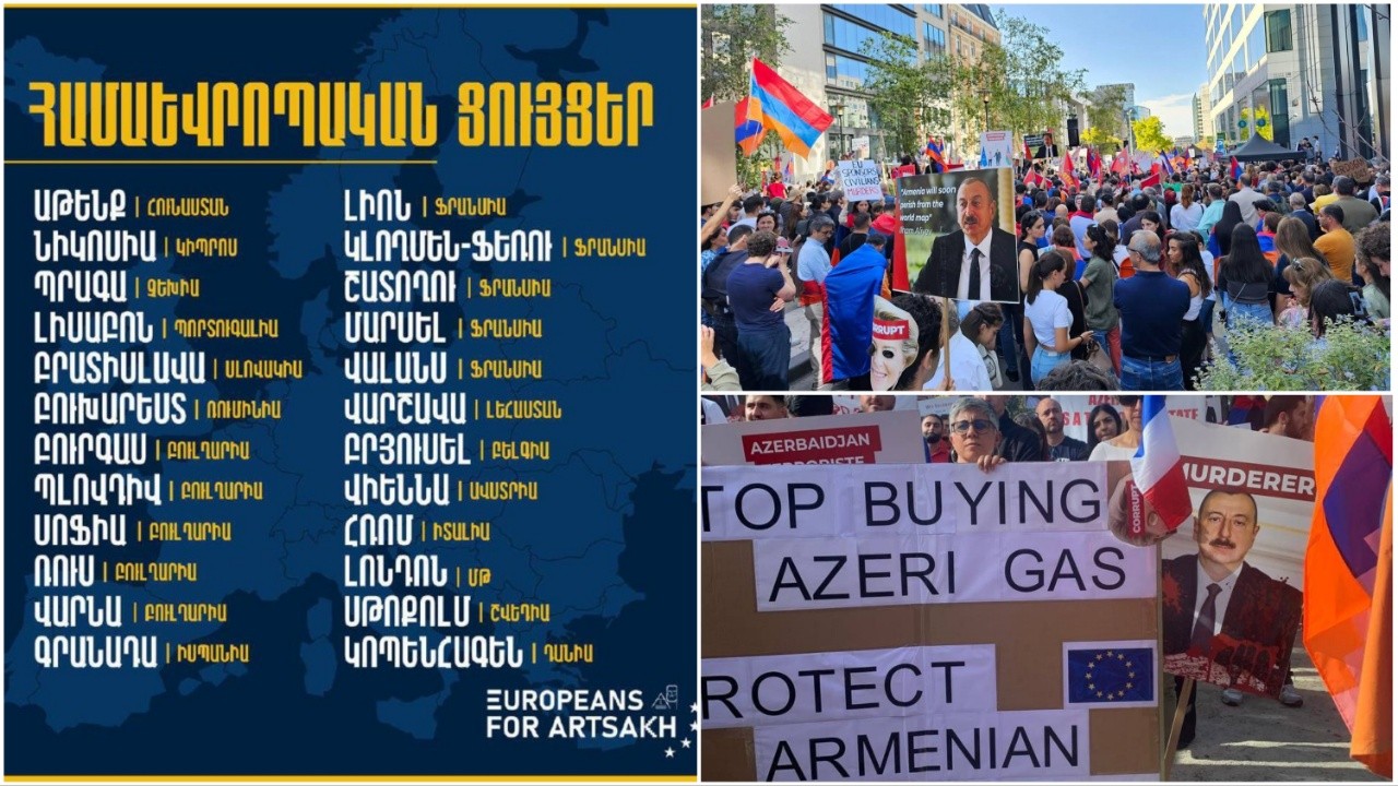Համաեվրոպական հանրահավաք և ակցիաներ` ընդդեմ Ադրբեջանի ցեղասպան քաղաքականության