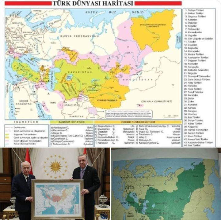 Պատմության դասագրքերի թեմայով թյուրքագիտական կարճ հայացք կամ այն մասին, թե ինչ քարտեզներով են սովորում Թուրքիայում և Ադրբեջանում․ թյուրքագետ