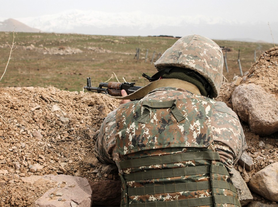 Ադրբեջանի ԶՈՒ արձակած կրակոցի հետևանքով հրազենային վիրավորում է ստացել ՀՀ զինծառայող