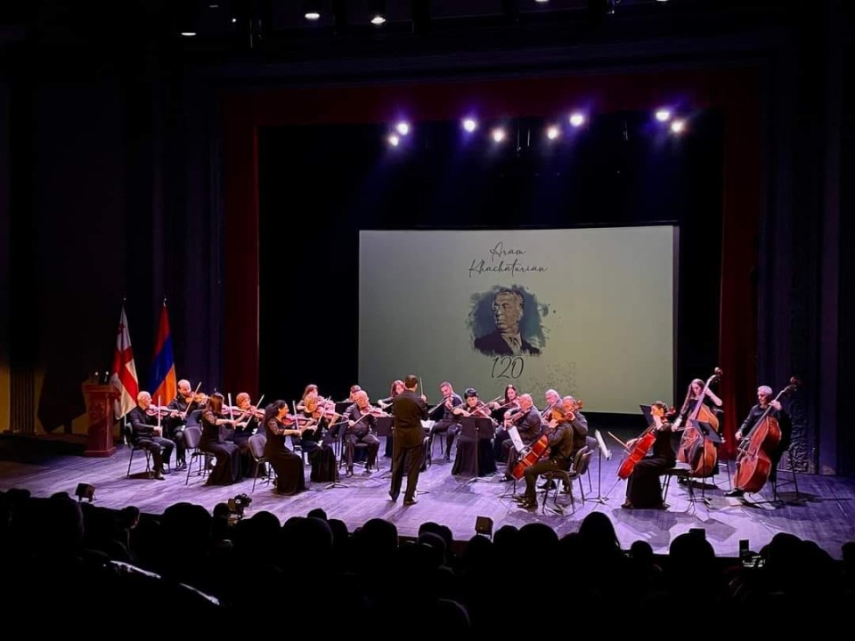 Թբիլիսիում կազմակերպվել է տոնական համերգ` նվիրված Արամ Խաչատրյանի 120-ամյա տարեդարձին