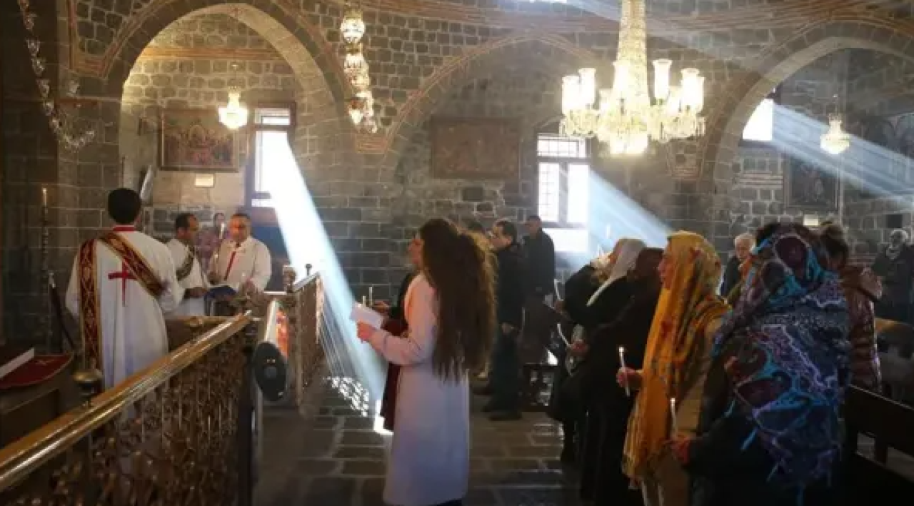 Դիարբեքիրի պատմական ասորական եկեղեցում Սուրբծննդյան պատարագ է մատուցվել