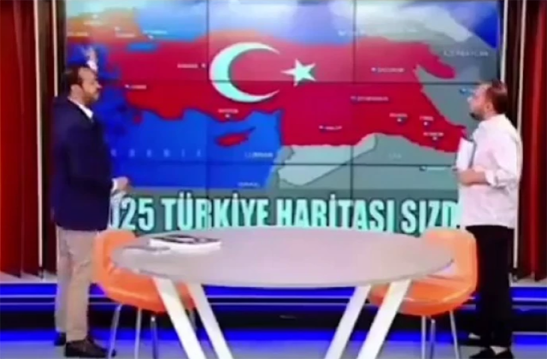 Թուրքական հեռուստատեսությունը ցուցադրել է Թուրքիայի 2025 թ.-ի քարտեզը, որը ներառում է նաև Հայաստանը