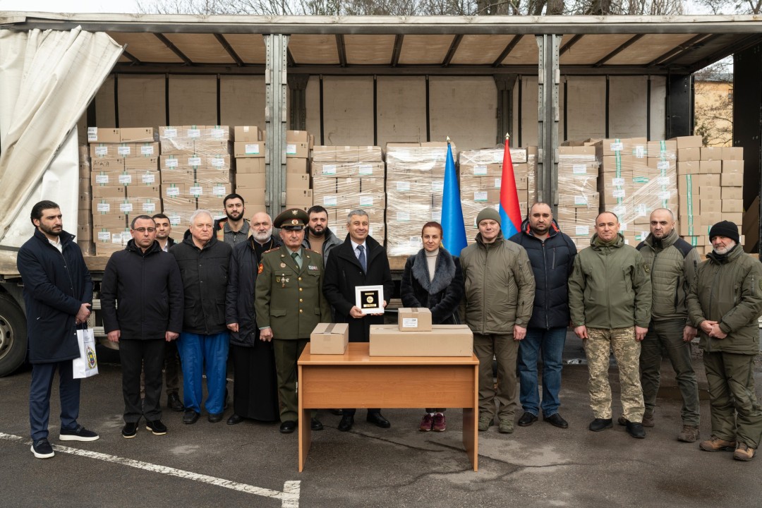 ՀՀ կառավարությունը օգնության հերթական խմբաքանակն է ուղարկել Ուկրաինա