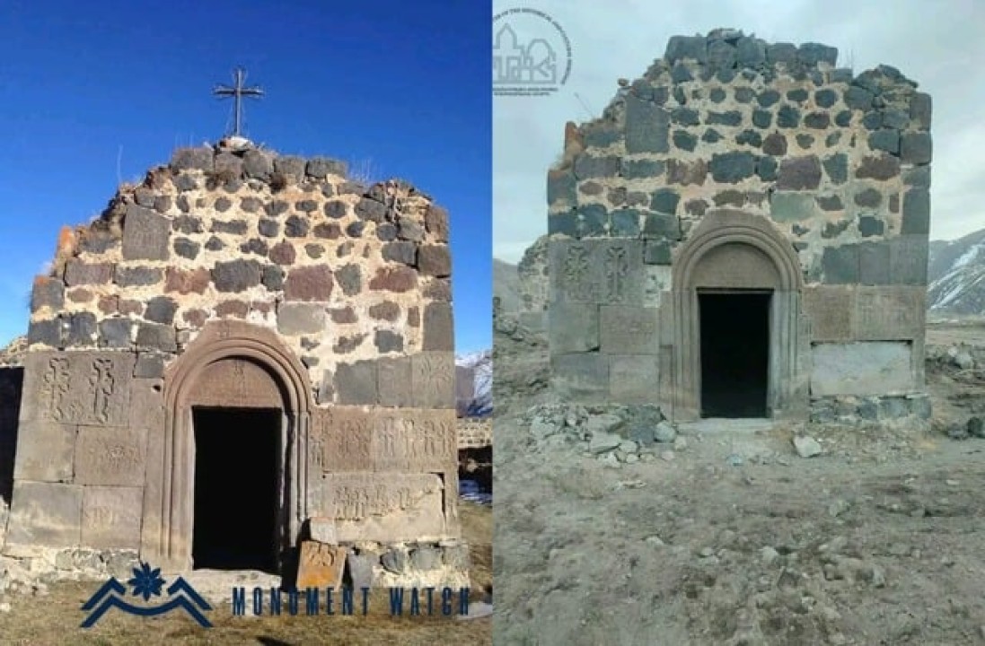 Քարվաճառի Ծար գյուղի Սուրբ Սարգիս և Սուրբ Գրիգոր եկեղեցիները՝ ադրբեջանական մշակութային վանդալիզմի հերթական զոհ