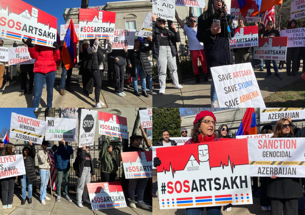 Բողոքի ցույց Վաշինգտոնում՝ ի հիշատակ Սումգայիթում և Բաքվում տեղի ունեցած հայկական ջարդերի