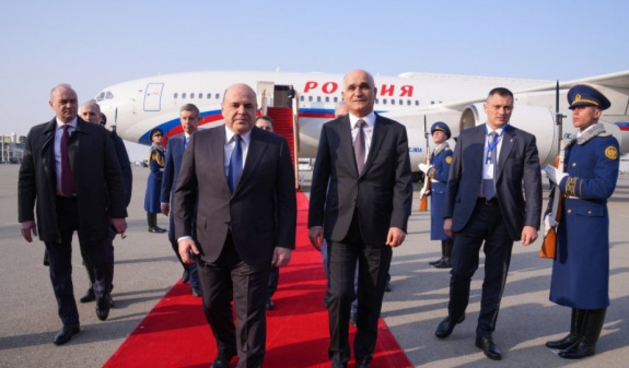 ՌԴ վարչապետ Միշուստինը ժամանել է Բաքու