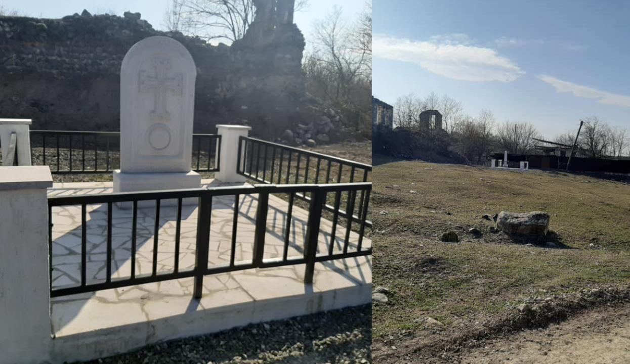 Ադրբեջանն Արցախում քանդում է ոչ միայն գերեզմանոցներն, այլև այդ գերեզմանոցների մասին ցանկացած վկայություն