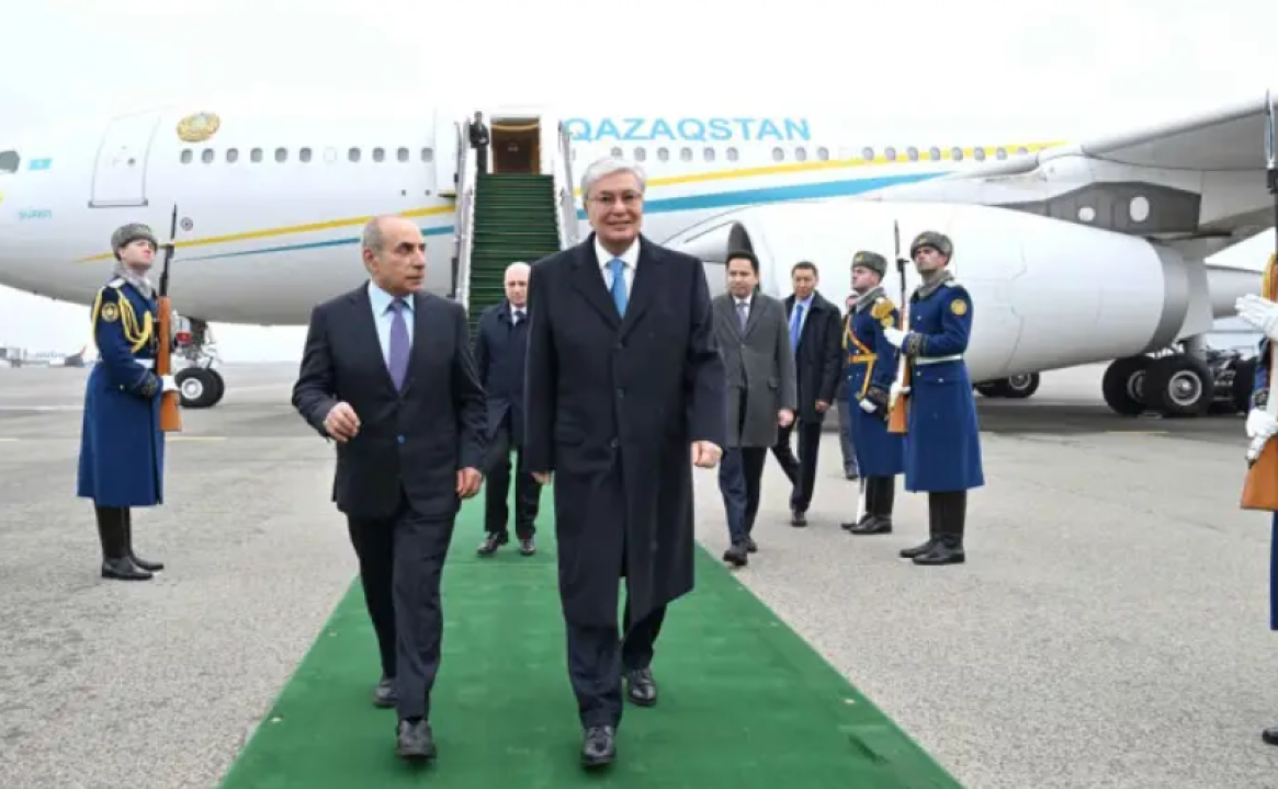 Ղազախստանի նախագահն Ադրբեջան է ժամանել