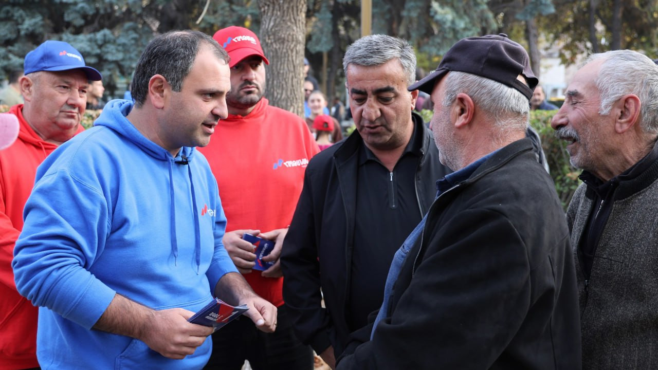 ՈւՂԻՂ․ «Հաղթանակ» դաշինքի հանրահավաքը՝  Վաղարշապատում