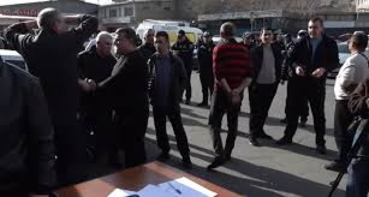 ՈւՂԻՂ․ Իրավունքները ոտնահարված տաքսու վարորդների բողոքի ակցիան